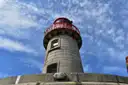 The lighthouse at the end of the East Pier in Dún Laoghaire