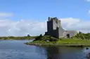 Dunguaire Castle on the shore of Galway Bay near Kinvara